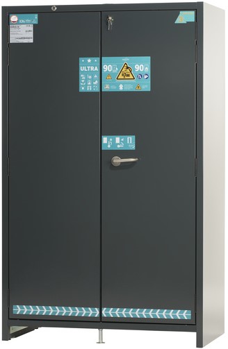 Sicherheitsschrank für Batterien/Akkus - Feuerschutz 90 Min.